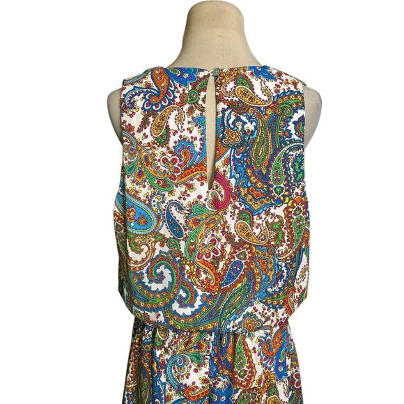 Show Me Your Mumu colorful paisley print romper size Large - Picture 5 of 15
